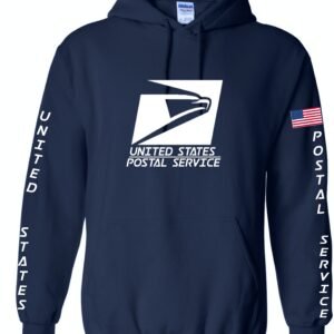 Navy PO Hoodie Big Square Logo