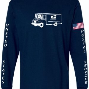 Navy LS Tee Big 2 Ton