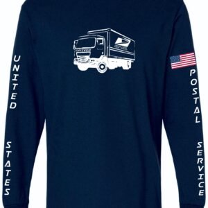 Navy LS Tee Big Short Nose