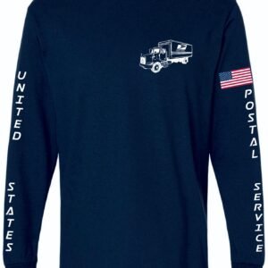 Navy LS Tee Long Nose