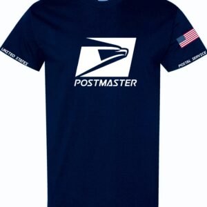 Navy Tee Big Square Postmaster