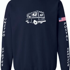 Navy Sweatshirt Big LLV