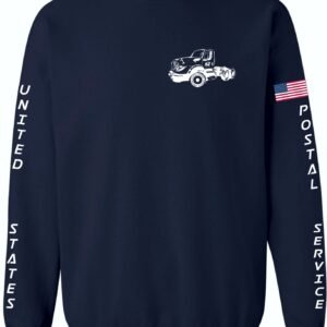Navy Sweatshirt Tractor Trailer