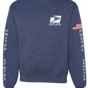 Heather Navy Sweatshirt Square Logo