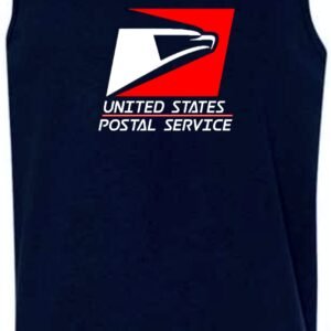 Navy Tank Big Red Square Logo