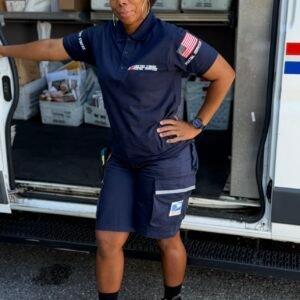 Navy Blue Long Shorts