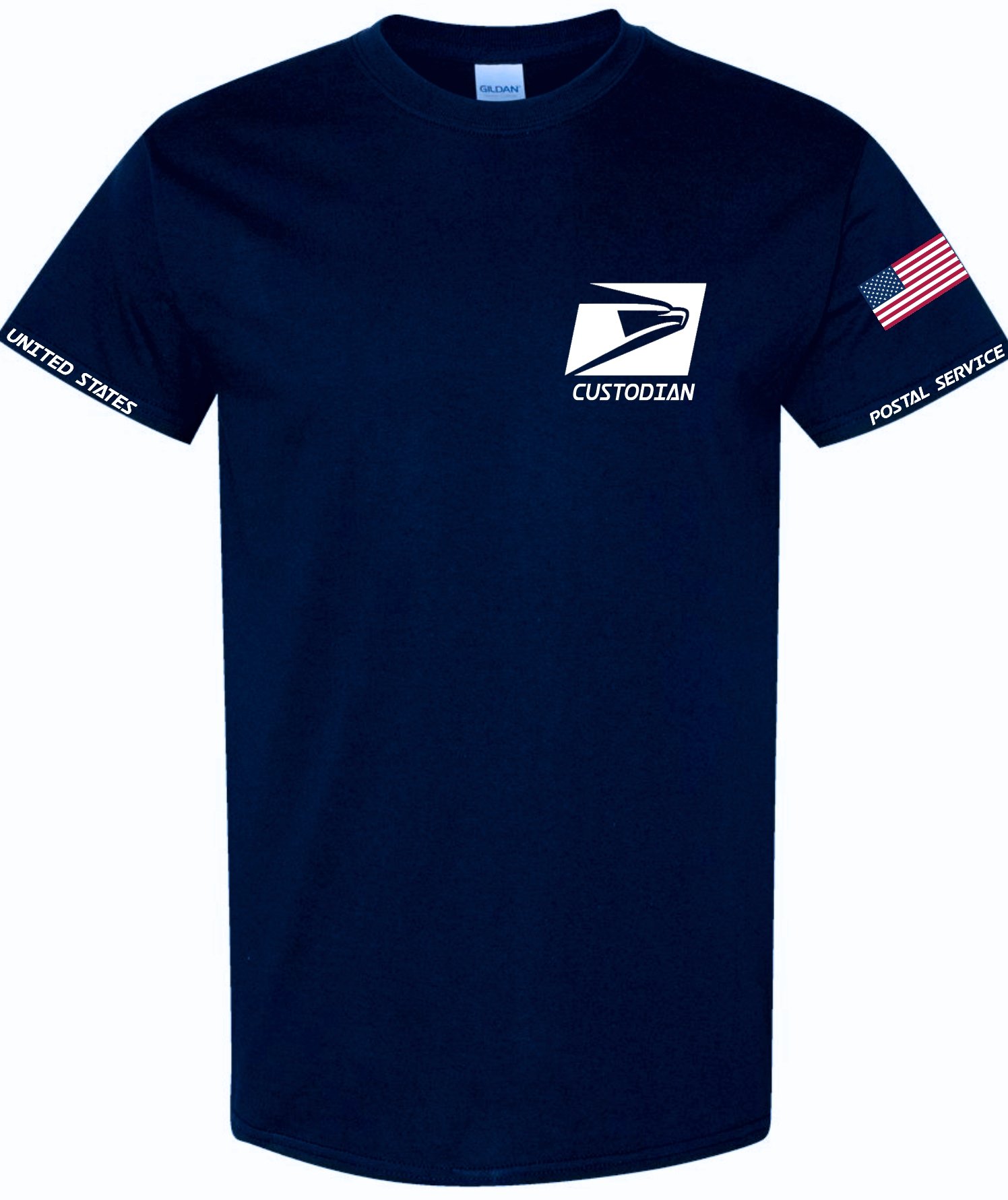 Navy Tee Custodian
