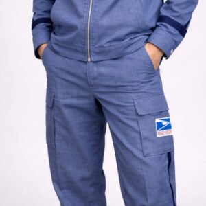 Pre-order Heather Navy Blue Cargo Pants in stock 3/31